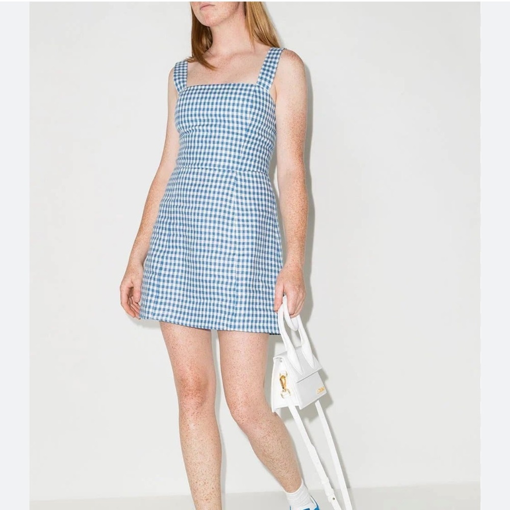 Réformation Brigitte Linen Dress